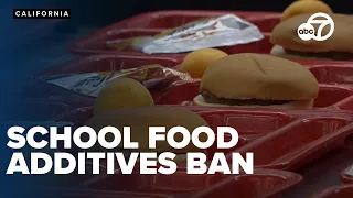 California bill could ban certain additives in school meals