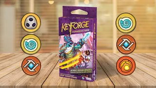 KEYFORGE #3: Играем в настольную игру | Боцман Гоголь vs Иллюзионист Блейд