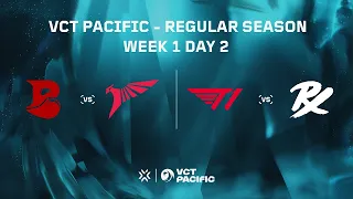 T1 vs. PRX - VCT Pacific - Regular Season - Week 1 Day 2