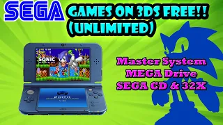 How to Play SEGA Games on your Modded 3DS!! (PicoDrive Guide 2023)