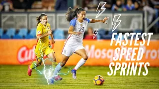 Christen Press I Speed Sprints in Football I Fastest USWNT Player