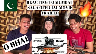 Mumbai Saga Trailer (Official ) | PAKISTANIS REACTION |