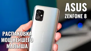 ASUS ZenFone 8 распаковка новейшего флагмана