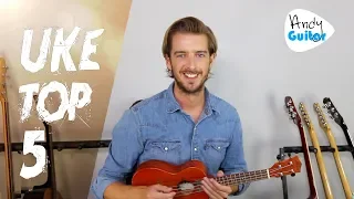 Top 5 Ukulele Songs - EASY CHORDS