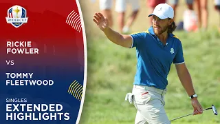 Rickie Fowler vs Tommy Fleetwood Extended Highlights | 2023 Ryder Cup