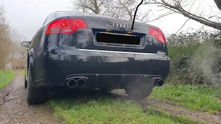 Audi A4 B7 2.0 TFSI 200 Exhaust Sound #Catback FULL INOX. 2