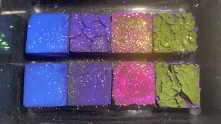 8 DYED BSN GYM CHALK BLOCKS // ASMR // SLEEP AID // ODDLY SATISFYING