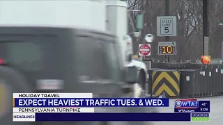 Three million expected to travel the Pennsylvania Turnpike for Thanksgiving