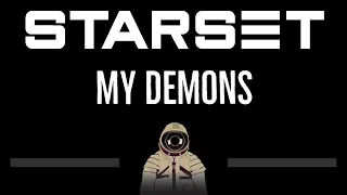 Starset • My Demons (CC) 🎤 [Karaoke] [Instrumental Lyrics]