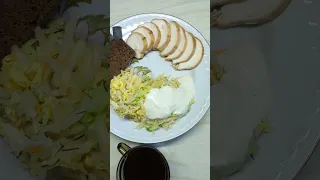 ЗАВТРАК НИЗКОКАЛОРИЙНЫЙ СЫТНЫЙ ВКУСНЫЙ ПЛОТНЫЙ  КБЖУ: 237/23/4/26