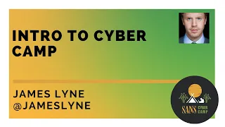 Introduction to SANS Cyber Camp