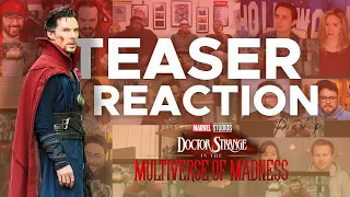 Doctor Strange in the Multiverse of Madness Teaser Reaction Mashup | Marvel