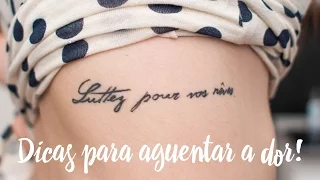 5 dicas para aguentar a dor da tatuagem (sim sou sensível e fresca beijo de luz) - Karen Bachini