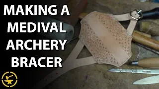 Making a Medieval Archery Bracer