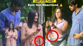 Waist Touching With Twist Prank On Cute Girl's 😜 | Op Reaction 🔥 | YouTube Jokers