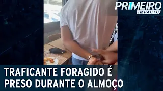 Traficante brasileiro procurado pela Interpol é preso em restaurante | Primeiro Impacto (18/01/23)