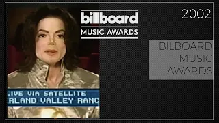 Michael Jackson receives the Billboards Music Awards 2002 60fps