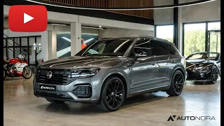 VW Touareg R-Line with Black Style in Silizium grey