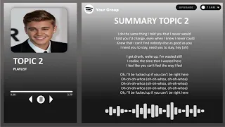 SPOTIFY INSPIRED PowerPoint (PPT) TEMPLATE