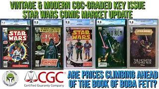 CGC-Graded Star Wars Comic Market Update | Prices Before The Book of Boba Fett Drops!