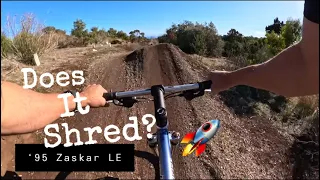 Retro MTB shred! | ‘95 GT Zaskar LE | vintage mtb shred session at O.H.H. Bike park!