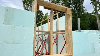 PreBuck Window Construction and Building ICF Pump Room