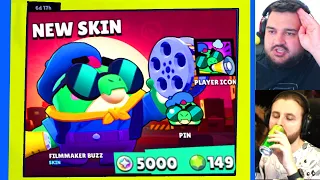 Singurul ce deschide Cel mai LEGENDAR SKIN BUZZ FILM din ROMANIA pe Brawl Stars!