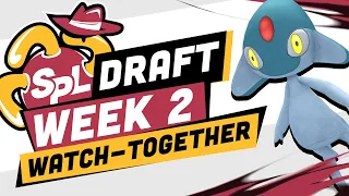 POKEMON DRAFT LEAGUE WEEK 2 WATCH-TOGETHER (SPL Season 2)