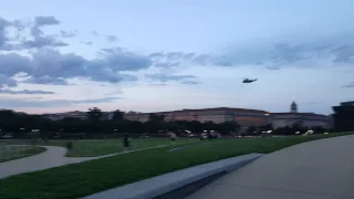 Marine 1 Landing at White House