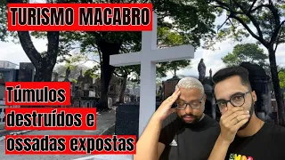 Visitamos o cemitério Quarta Parada e ficamos chocados | Muitas ossadas expostas