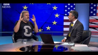 Slavoj Zizek on John Oliver and Jon Stewart