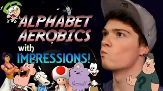 Characters Rap Alphabet Aerobics