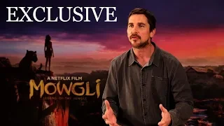 EXCLUSIVE | Christian Bale on Mowgli, preparing for the black panther aka Bagheera and more