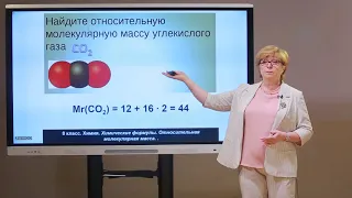 8 класс. Химия. Химические формулы. Относительная молекулярная масса