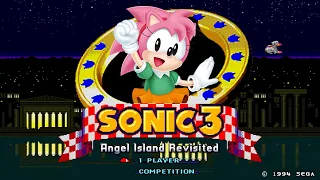 Sonic 3 A.I.R: Extra Slot Amy (V1) ft. Ice Cap Mirror Boss ✪ Full Game Playthrough (1080p/60fps)