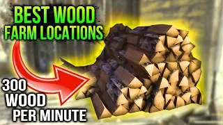 Fallout 76 - "300 WOOD Per Minute" (Best Wood Farming Locations)