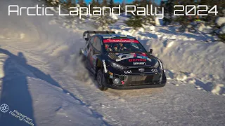 Arctic Lapland Rally 2024 || Action || Mistakes || Rally 1