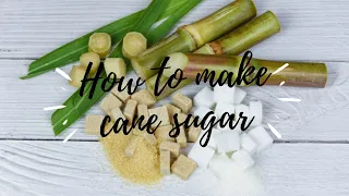 How to make cane sugar - Ancient brown sugar production process