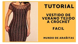 Como tejer un vestido a crochet para verano 2020