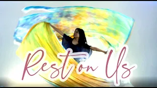 Praise with Silk Worship Flags | Rest on Us cover by Kaitlin Mondesir Dance : Claire CALLED TO FLAG