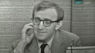 Woody Allen on "What's My Line?"