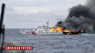 Brutal attack! Japan missiles hits 4 China coast guard as enter Japan waters