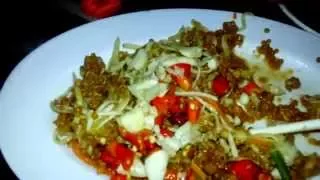 Asian Food - Friendly Dinner At Koh Po Restaurant In Sihanoukville - Youtube