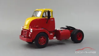 Седельный тягач GMC 950 COE 1954 | IXO Models | Обзор масштабной модели грузового автомобиля 1:43