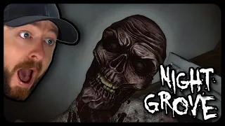 Early Look At TERRIFYING New Horror Game! 😈 Night Grove [Full Game]