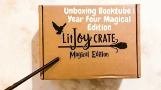 UNBOXING BOOKTUBE | Litjoy Crate Harry Potter Fourth Year Edition