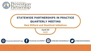 Statewide Partnerships in Practice: Spring, 2021 Quarterly Meeting