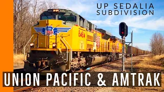 Train Action | Union Pacfic and Amtrak across central Missouri