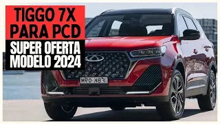 NOVO TIGGO 7X SPORT DISPONÍVEL PARA PCD! LUXUOSO, CONFORTÁVEL E COM ISENÇÃO!