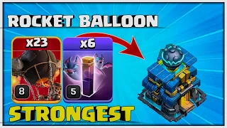 ROCKET BALLOONS BATS ARE TOO STRONG AT TH12 | CLASH OF CLANS